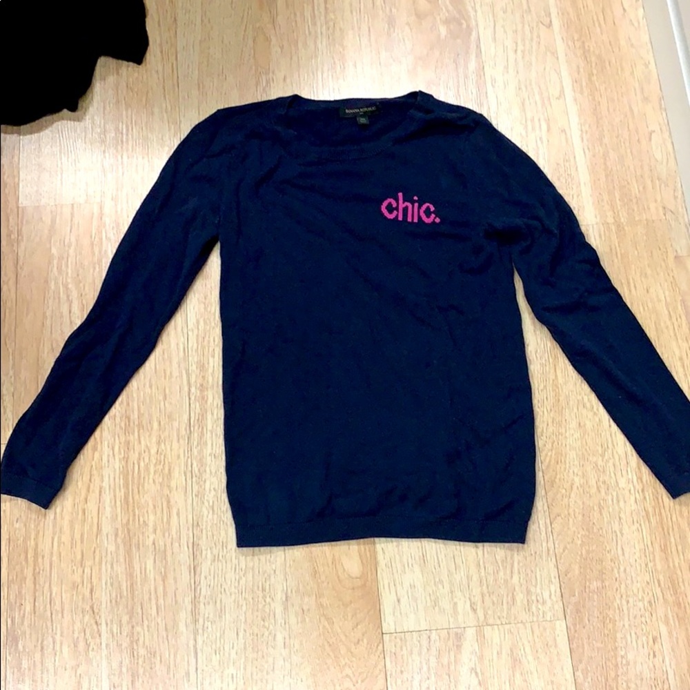 Light BANANA REPUBLIC sweater